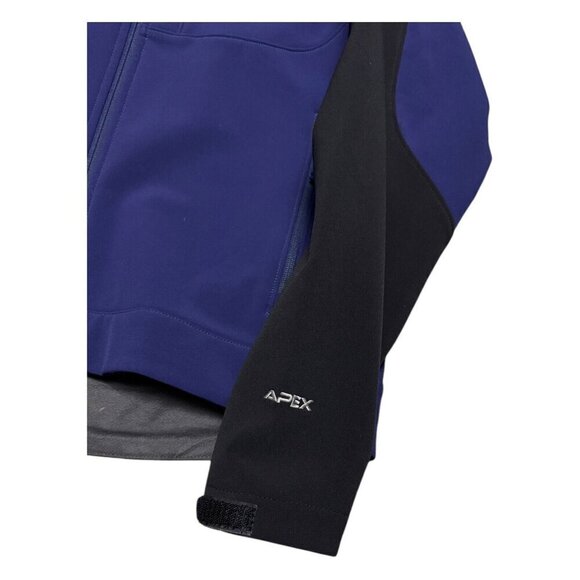 THE NORTH FACE APEX Waterproof Shell Windbreaker Blue Jacket Mens Large - Picture 6 of 6